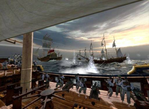 Тактика морского боя в Empire Total War. Часть вторая. 
