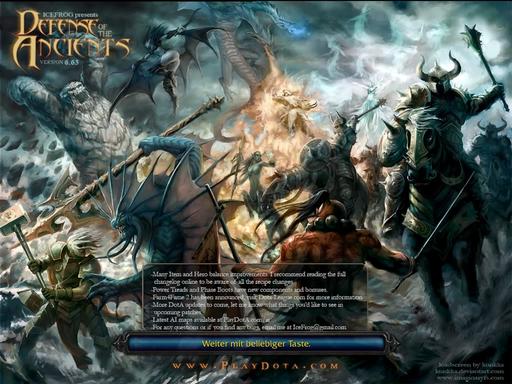 Warcraft III: The Frozen Throne - DotA 6.65 - новогодний подарок от "Лягушонка"!