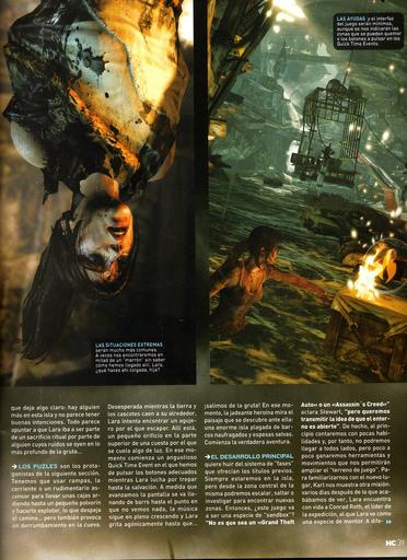 Tomb Raider (2013) - Tomb Raider: некоторые детали (+сканы из журнала Hobby Consolas)